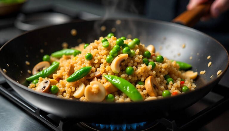Veggie Packed Quinoa Stir Fry