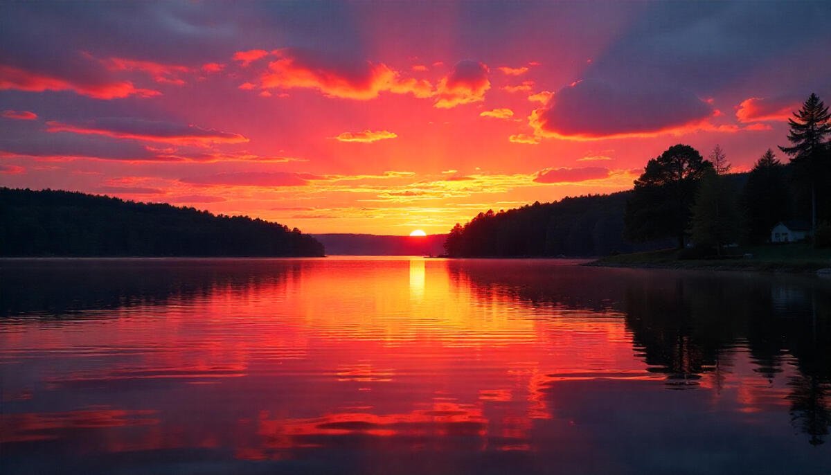 Top 10 Romantic Lakeside Sunsets in Massachusetts