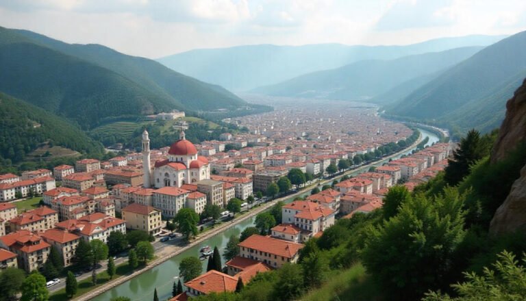 Budget travel guide for Georgia featuring low cost transportation, stays, and attractions.