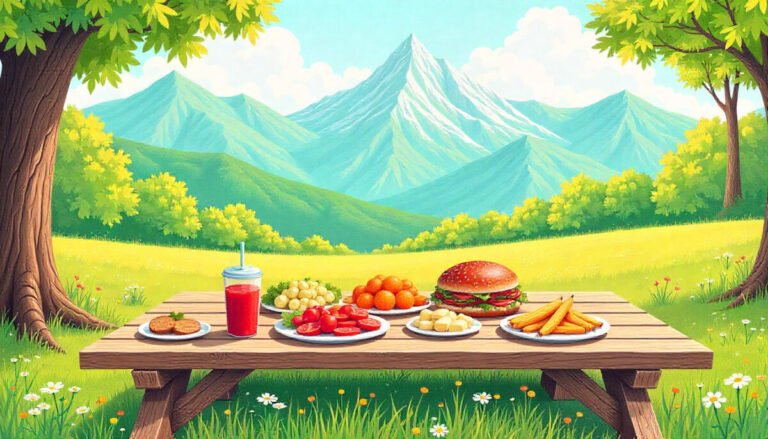 Food, Rest Stops & Scenic Stops