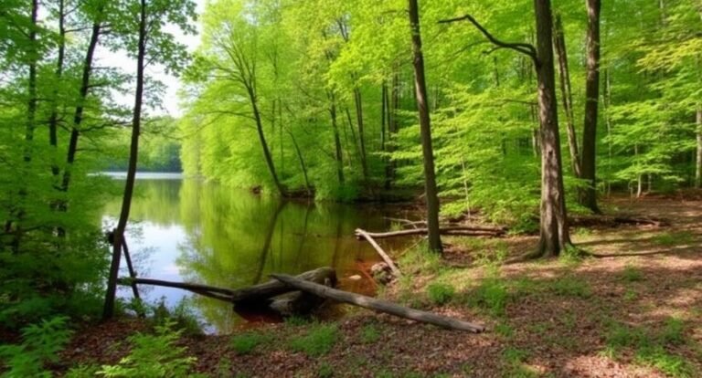 Tar Hollow State Forest & Lake (South Central Ohio)