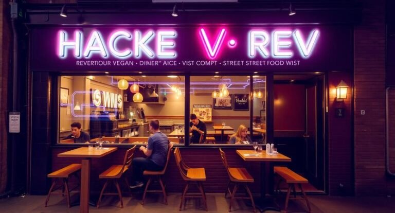 Hackney’s V Rev Vegan Diner – Comfort & Street Food Twist