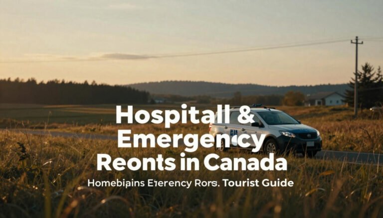 Hospitals & Emergency Rooms in Canada (Tourist Guide)