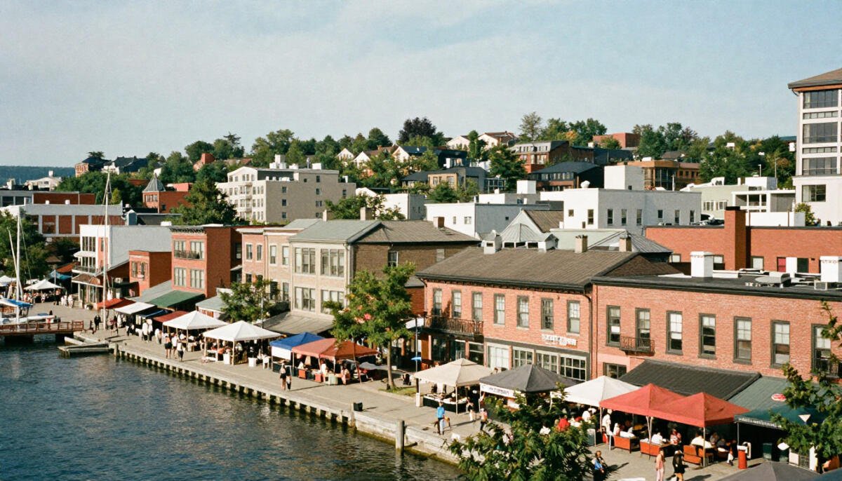 Scenic view of a popular Canadian city showcasing culture and charm for travelers.