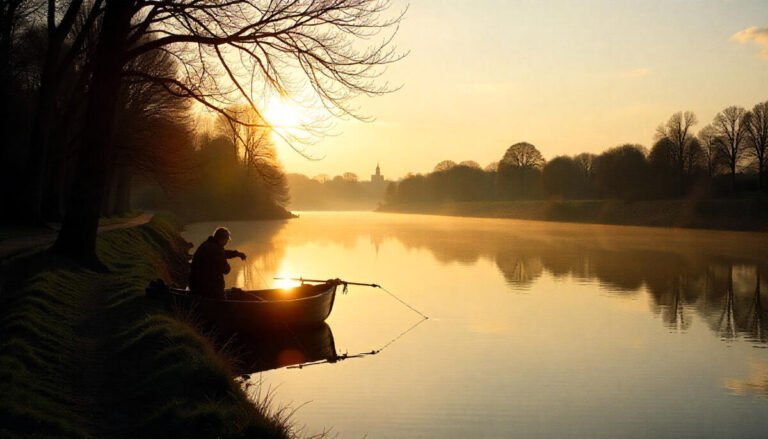 South Bank of the Thames near Teddington Ham Lands