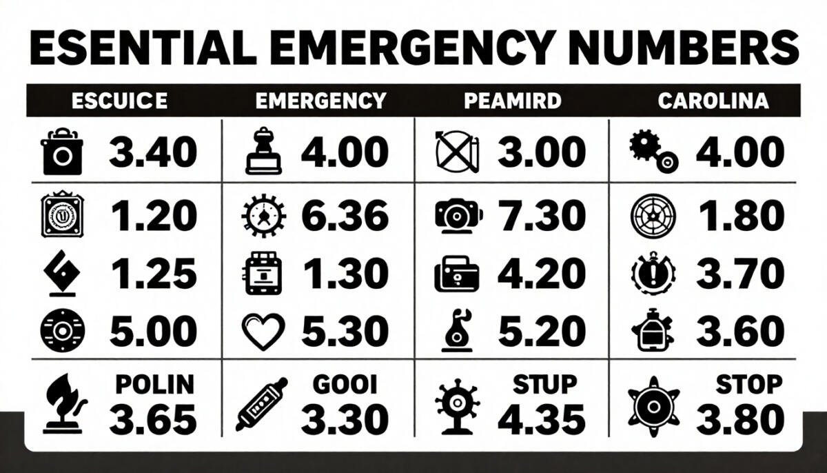 North Carolina Emergency Numbers and Hospitals Guide (2026) - Coffee ...