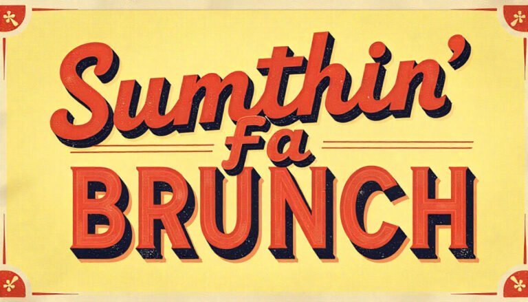 Sumthin’ Fa Brunch – Creative Comfort Food