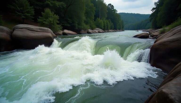 Tallapoosa River (Georgia Section) — Fast Water Action