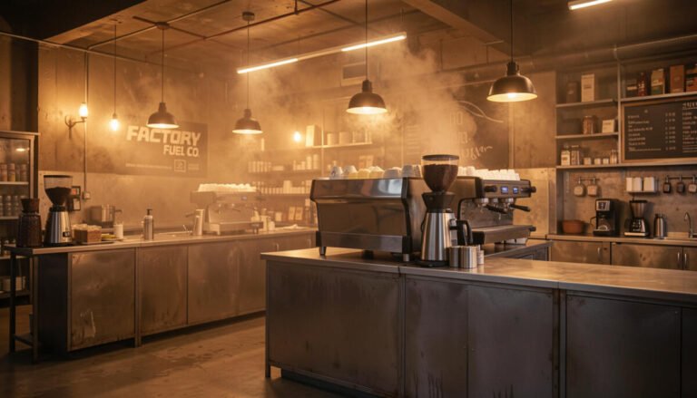 Factory Fuel Co. – Industrial Vibes, Serious Coffee