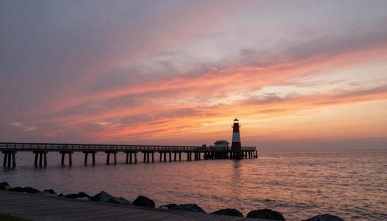 Grand Haven Boardwalk — Lake Michigan