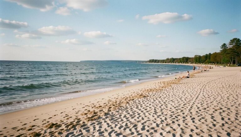 Holland State Park Beach — Lake Michigan
