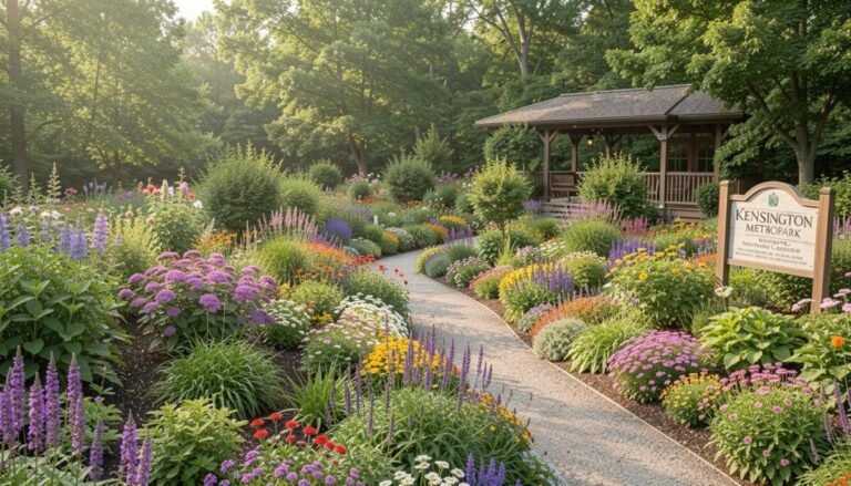 Kensington Metropark Nature Center Gardens
