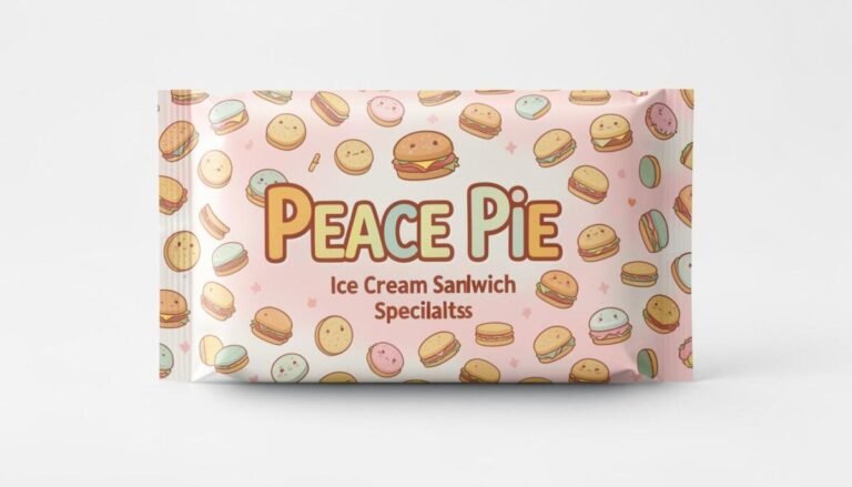 Peace Pie – Ice Cream Sandwich Specialists