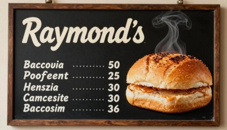 Raymond's — Retro Charm Meets Modern Flavor