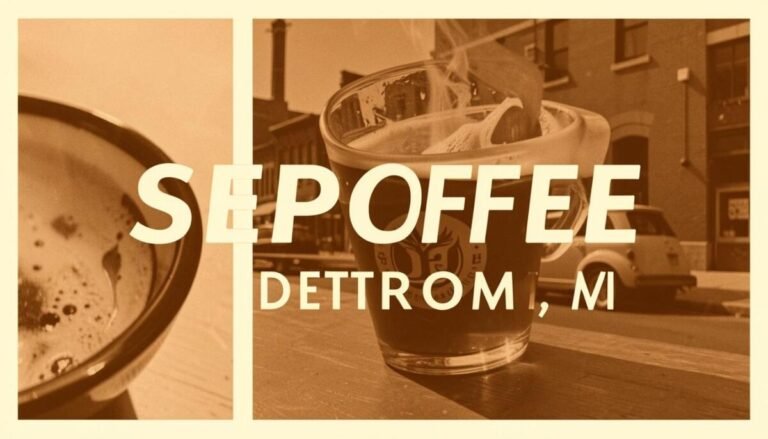 Sepia Coffee – Detroit, MI