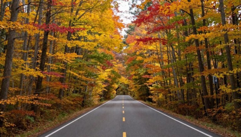 Tunnel of Trees Scenic Heritage Route (M 119) – The Most Famous Fall Drive