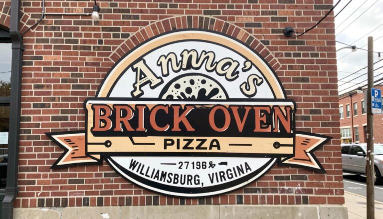 Anna’s Brick Oven Pizza – Williamsburg, Virginia