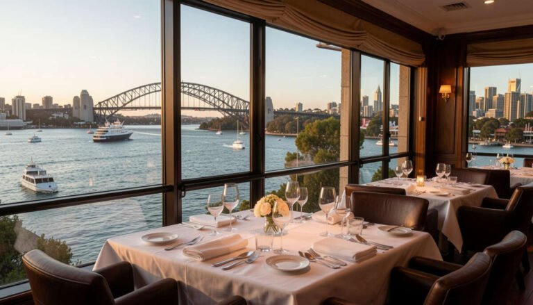 Aria Restaurant Sydney – Harbour Views and Classic Craft