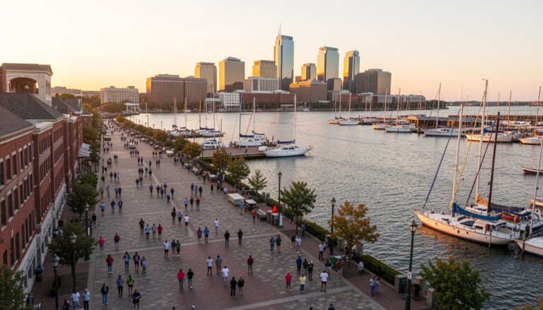 Baltimore Inner Harbor, Maryland