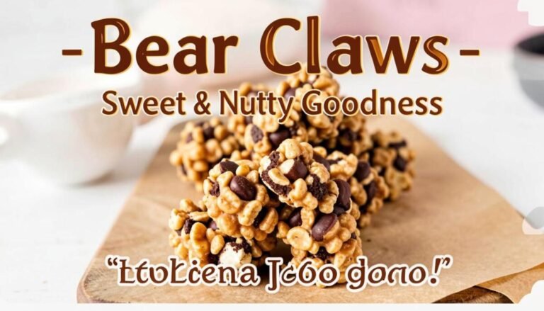 Bear Claws – Sweet & Nutty Goodness