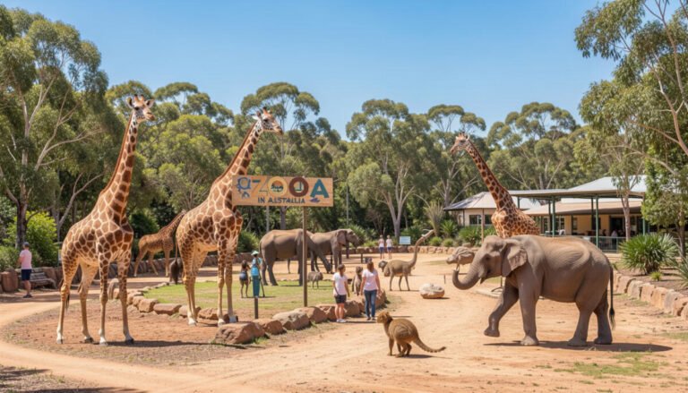 Best zoos in Australia wildlife safari parks kangaroos koalas animals travel guide