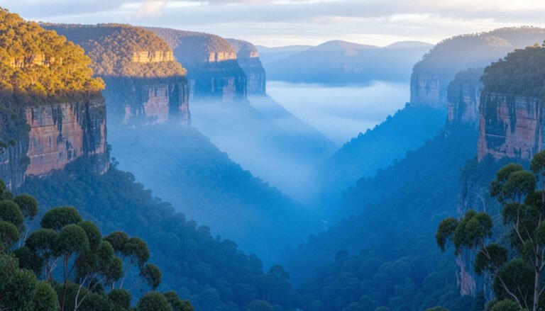 Blue Mountains – Majestic Cliffs and Eucalyptus Forests