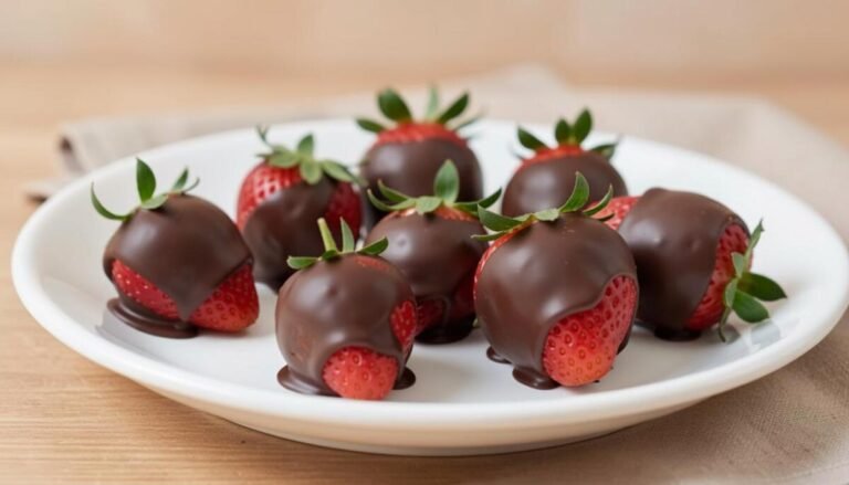 Chocolate Covered Strawberry Bites