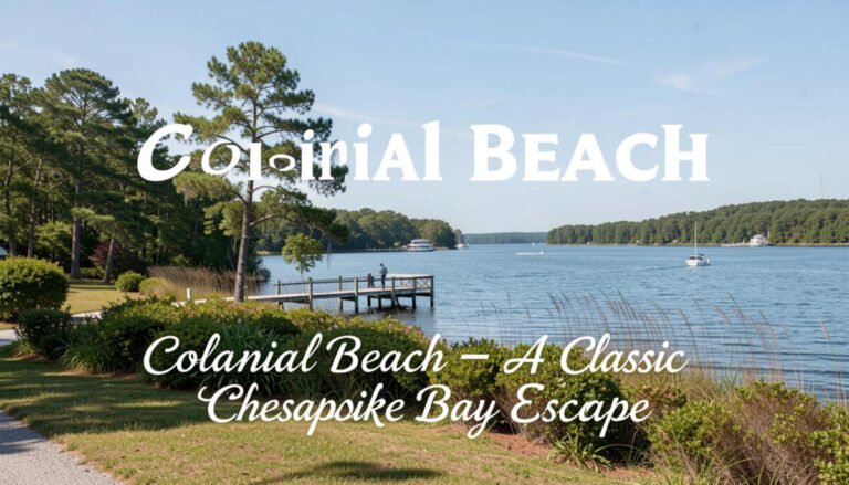 Colonial Beach – A Classic Chesapeake Bay Escape, Virginia