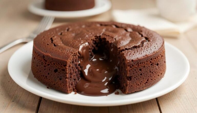 Easy Chocolate Lava Cake