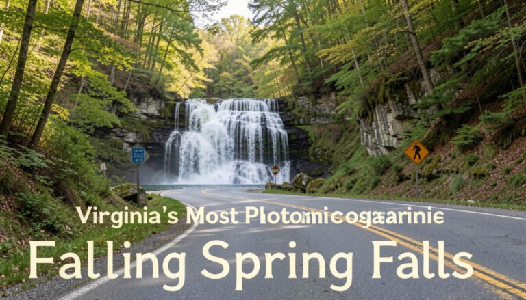 Falling Spring Falls – Virginia’s Most Photogenic Roadside Waterfall