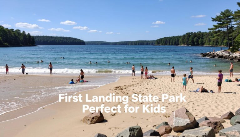 First Landing State Park Beach – Perfect for Kids, Virginia