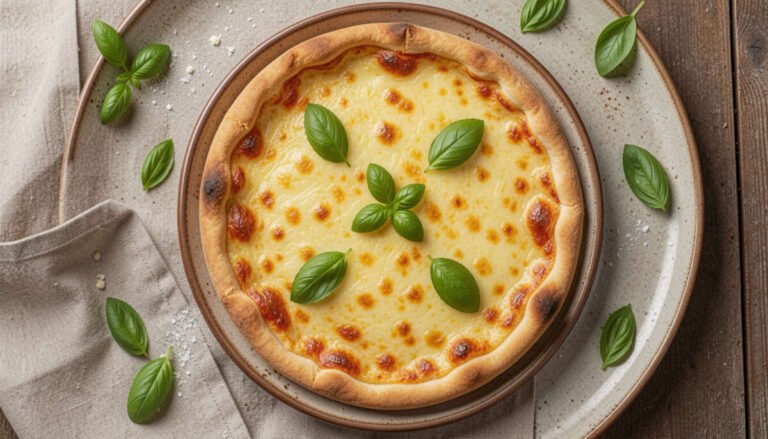 Four Cheese (Quattro Formaggi) Thin Pie