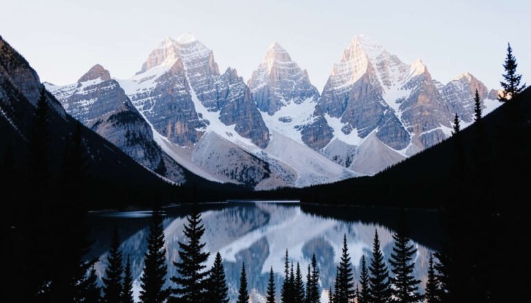 Grand Teton National Park – Sharp Peaks in Snow