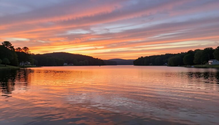 Lake Gaston – Peaceful Water and Vibrant Sunsets, Virginia