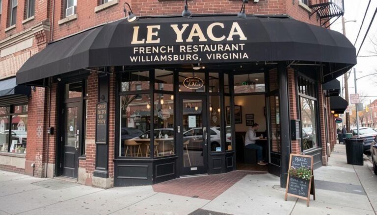 Le Yaca French Restaurant — Williamsburg, Virginia
