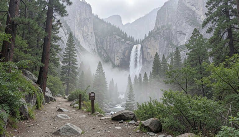 Mist Trail to Vernal & Nevada Falls — Yosemite National Park, California