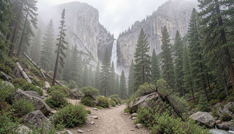 Mist Trail to Vernal & Nevada Falls — Yosemite National Park, California
