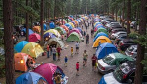 Most Crowded Campgrounds in the USA
