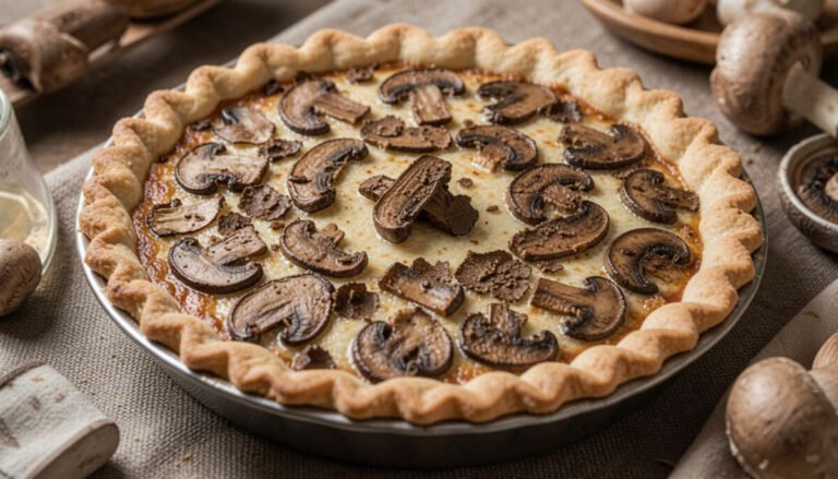 Mushroom Truffle Thin Crust Pie