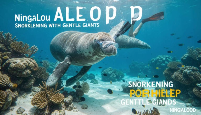 Ningaloo Reef – Snorkeling with Gentle Giants