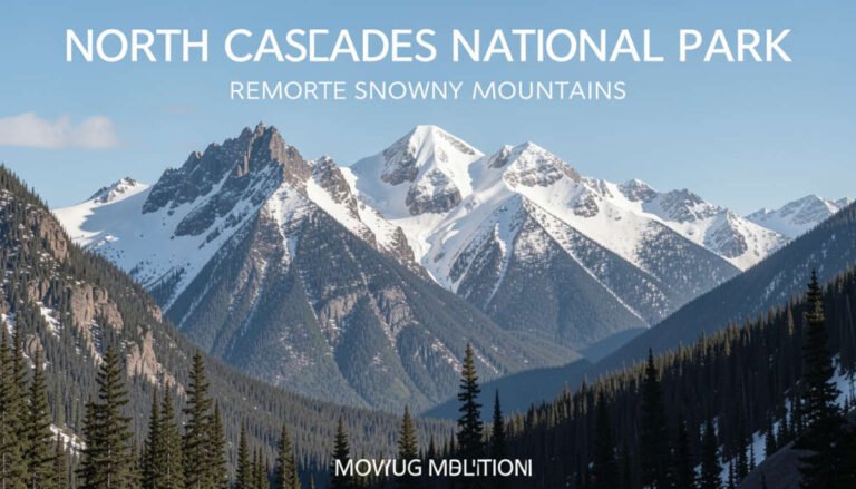 North Cascades National Park – Remote Snowy Mountains