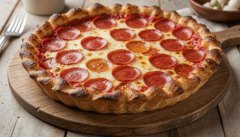 Pepperoni Crispy Edge Pie
