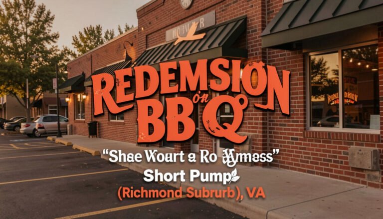 Redemption BBQ – Short Pump (Richmond Suburb), VA
