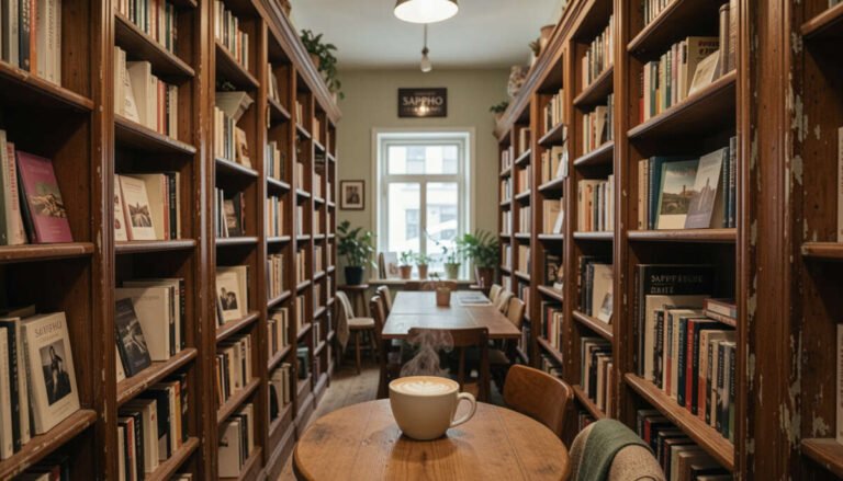 Sappho Books & Cafe – Most Atmospheric Bookstore