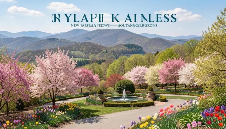 Skylands New Jersey Botanical Gardens – Mountain Views & Spring Blooms