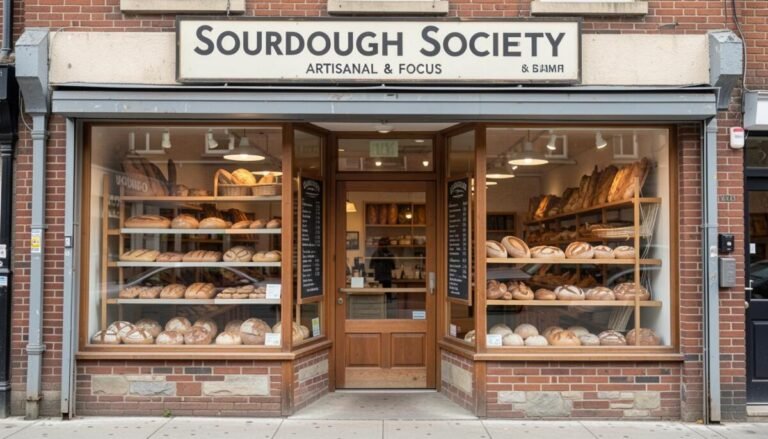 Sourdough Society Storefront – Artisanal Bread Focus