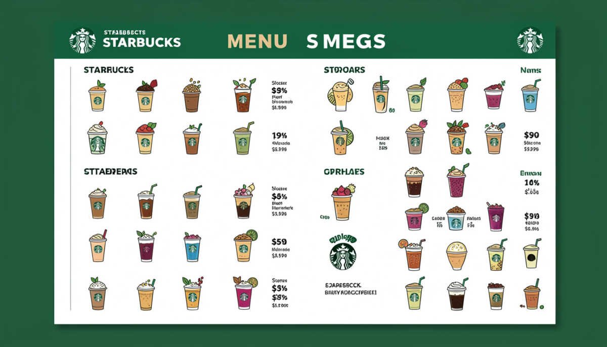 Starbucks Menu