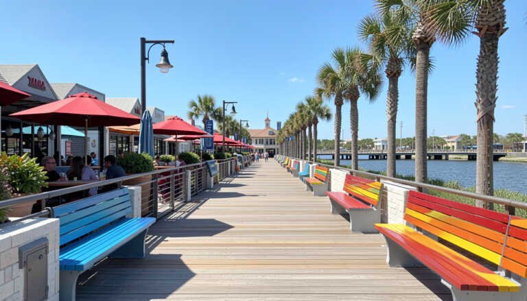 Tampa Riverwalk, Florida