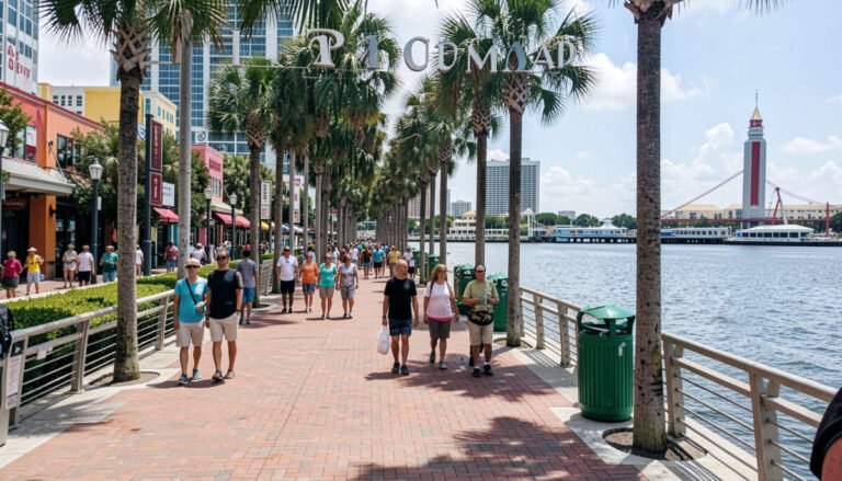 Tampa Riverwalk, Florida