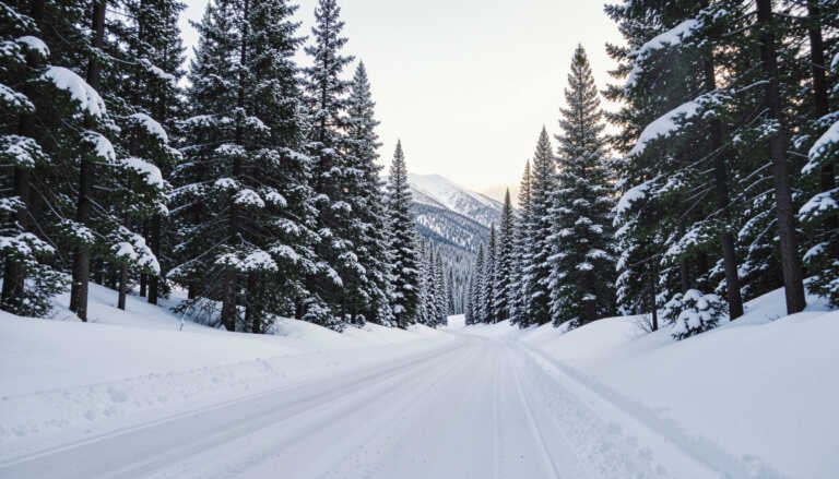 White Mountains – Snowy Forest Drives